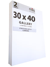 Load image into Gallery viewer, 30 x 40&quot; Stretched Canvas | Pack of 2 | 1.5&quot; inch Profile