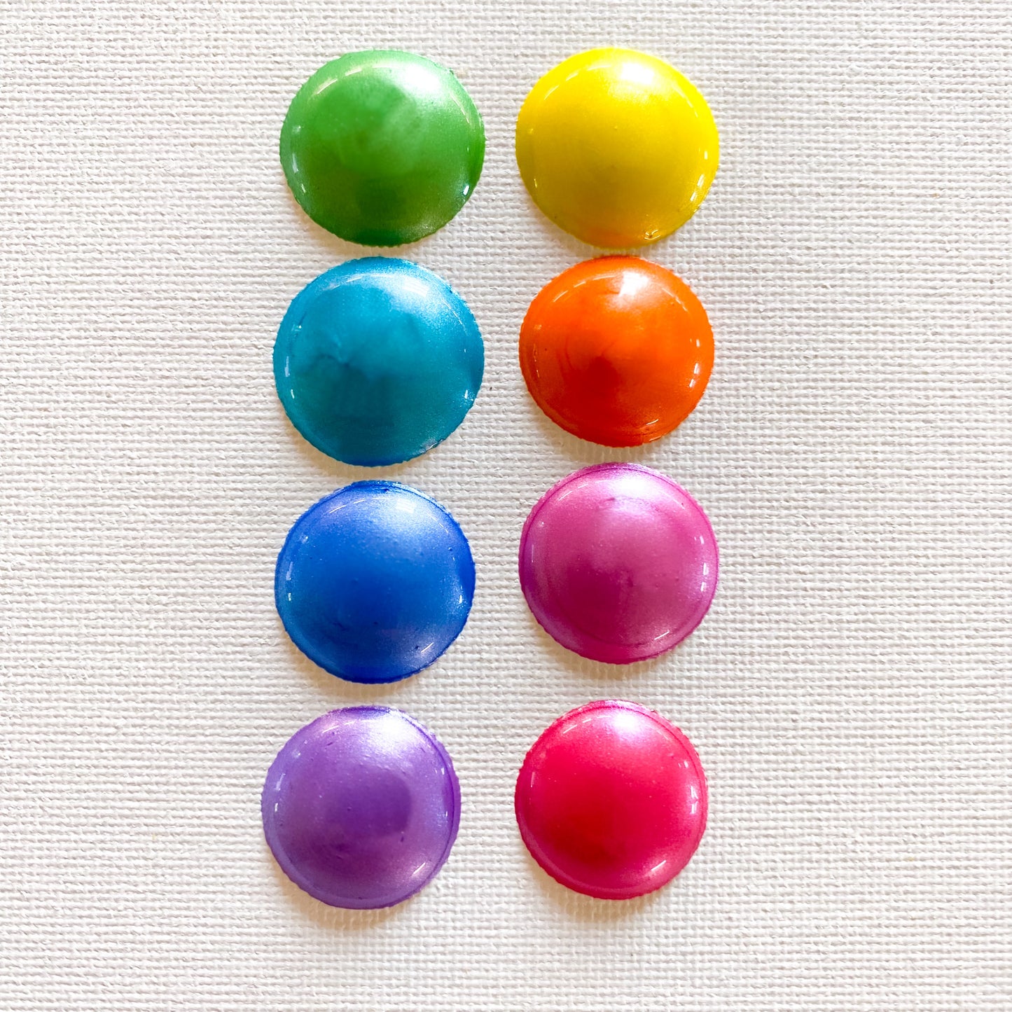 milo Pearlescent Tempera Paint 8 oz Bottles Set of 8