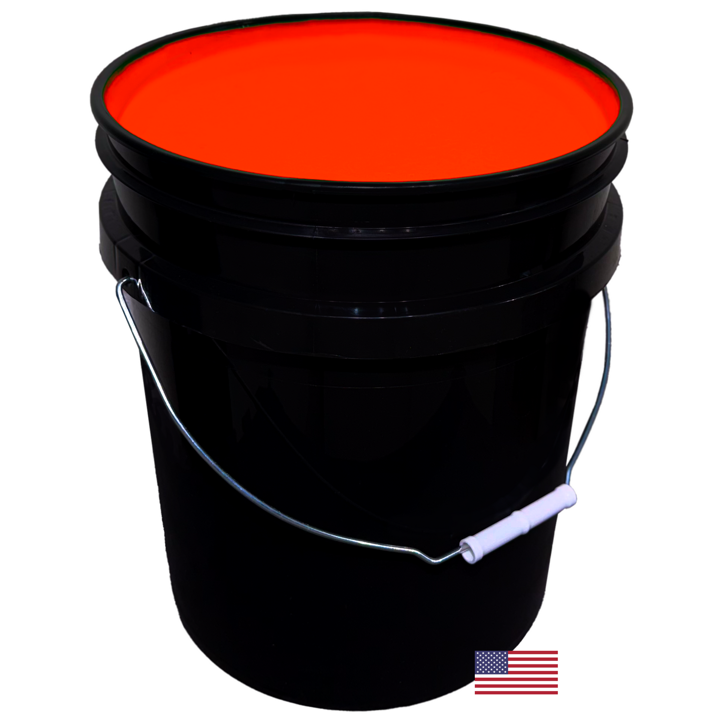 Milo Neon UV Party Paint | 5 Gallon | Neon Orange