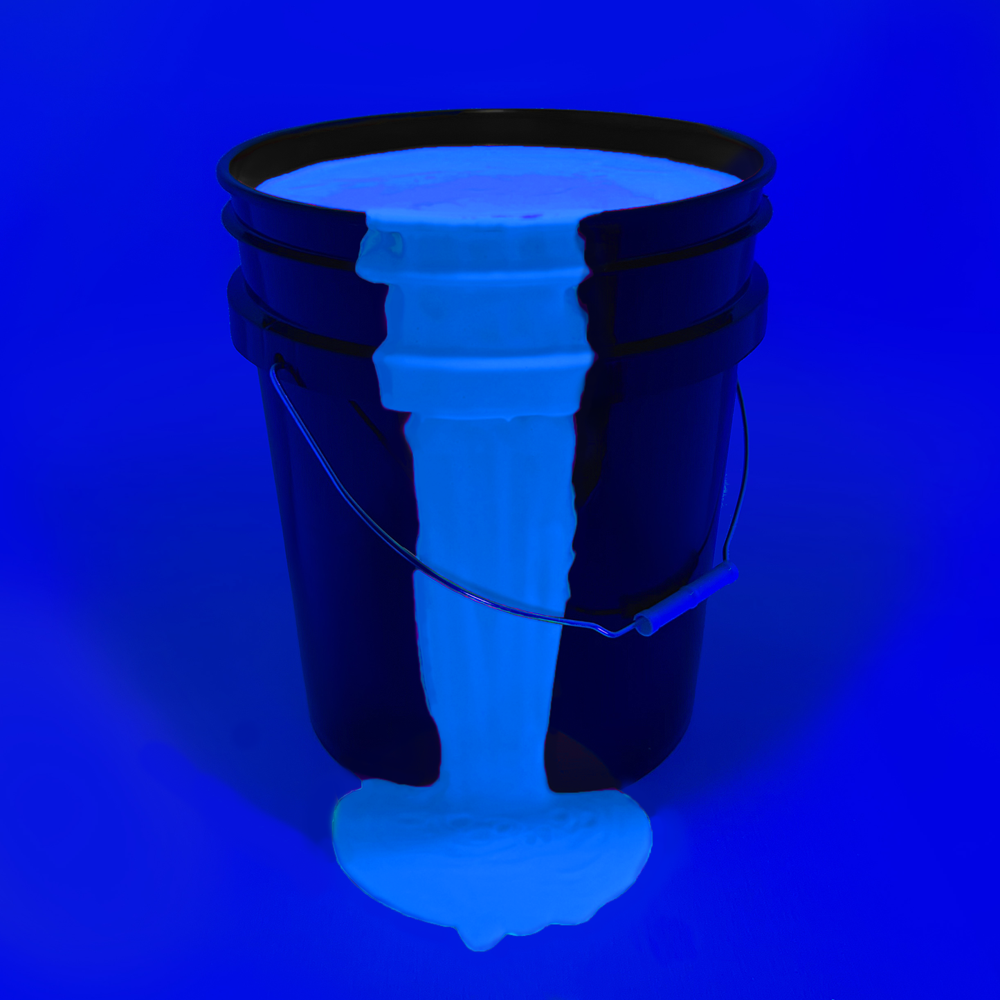 Milo Neon UV Party Paint | 5 Gallon | Neon Blue