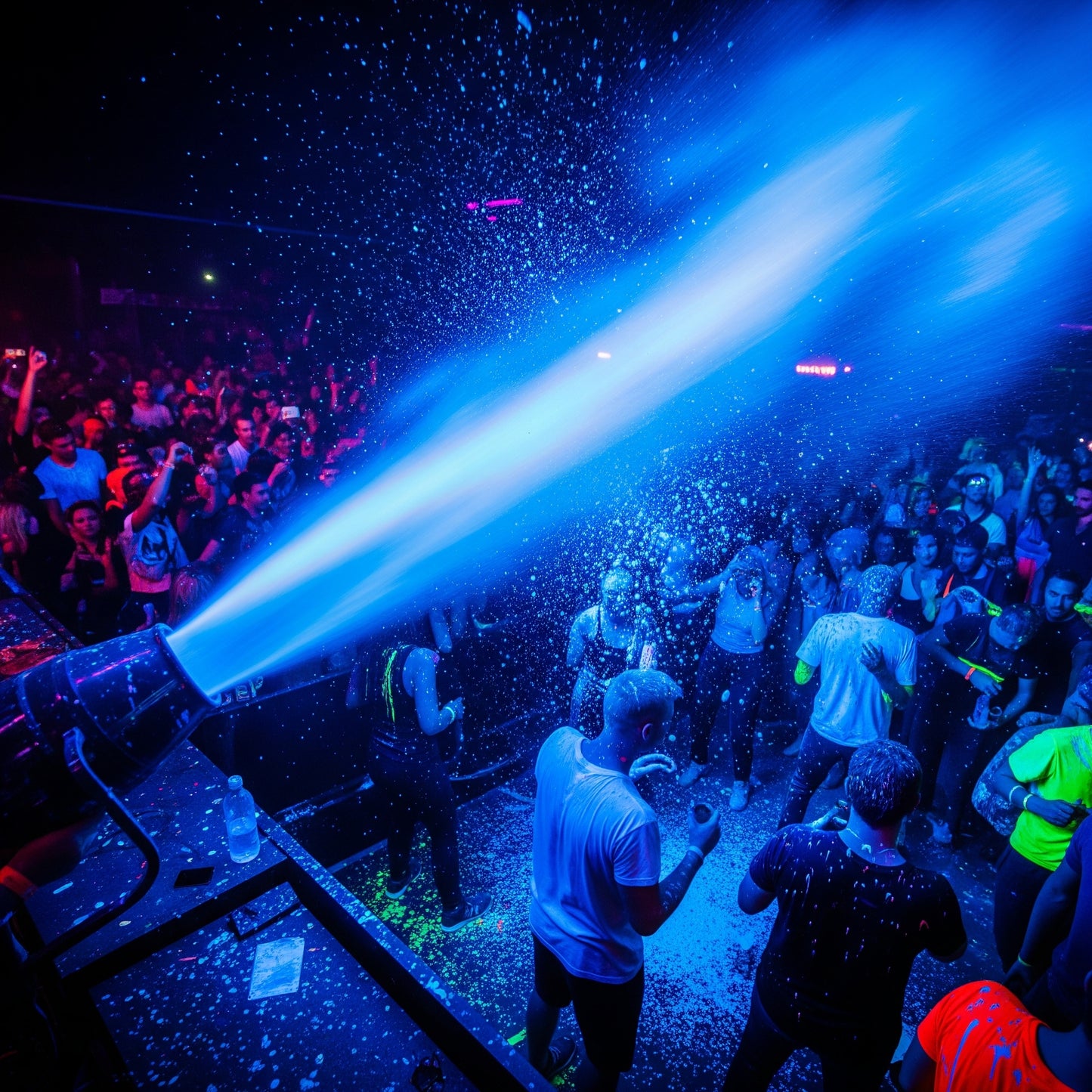 Milo Neon UV Party Paint | 5 Gallon | Neon Blue