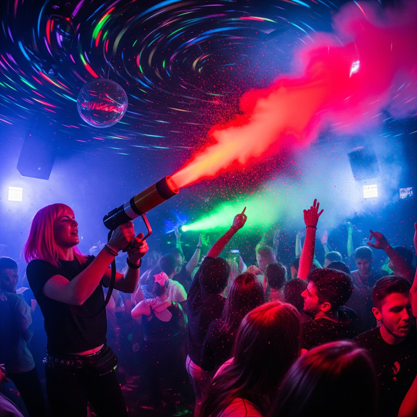 Milo Neon UV Party Paint | 5 Gallon | Neon Red