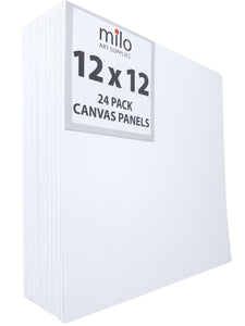 12 x 12" Canvas Panels | Pack of 24