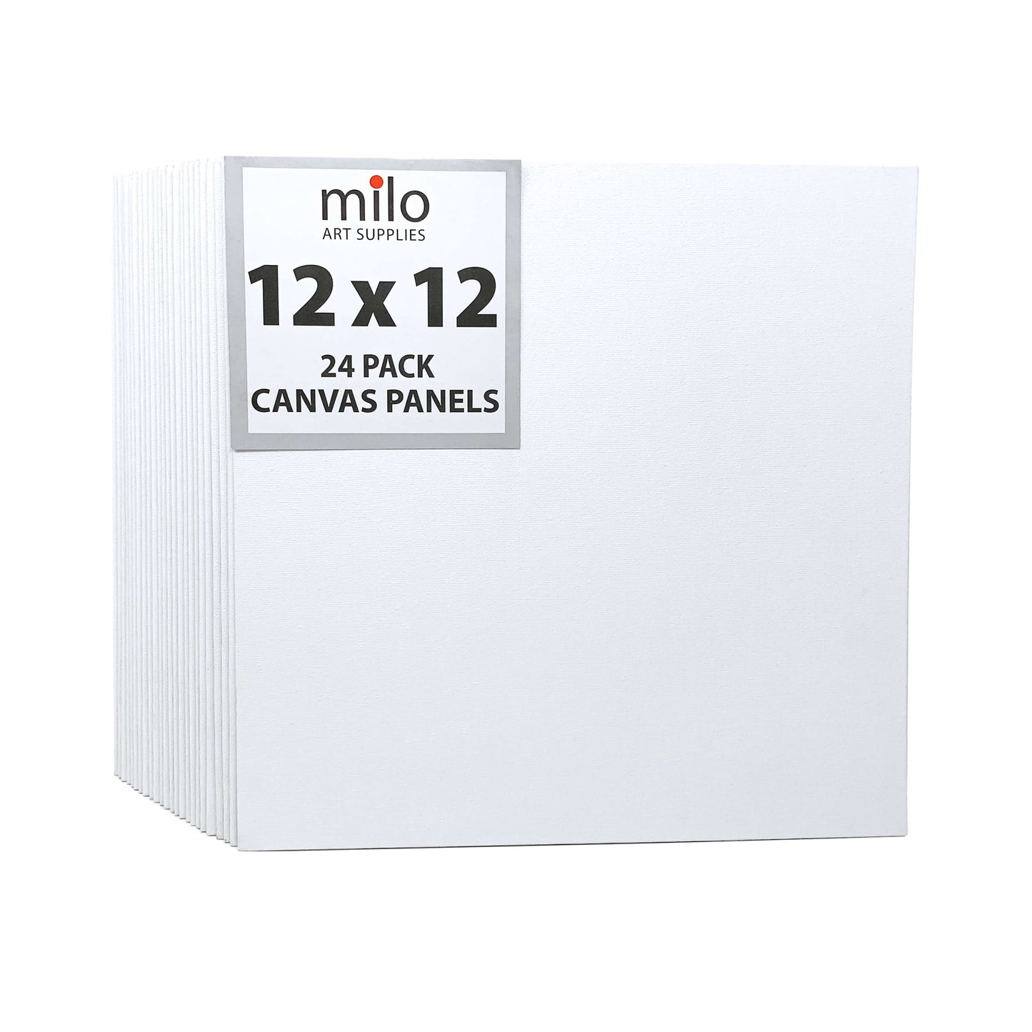 12 x 12" Canvas Panels | Pack of 24
