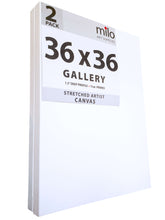 Load image into Gallery viewer, 36 x 36&quot; Stretched Canvas | Pack of 2 | 1.5&quot; inch Profile