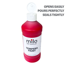 Load image into Gallery viewer, Milo Tempera Paint 16 oz Bottles Set of 8