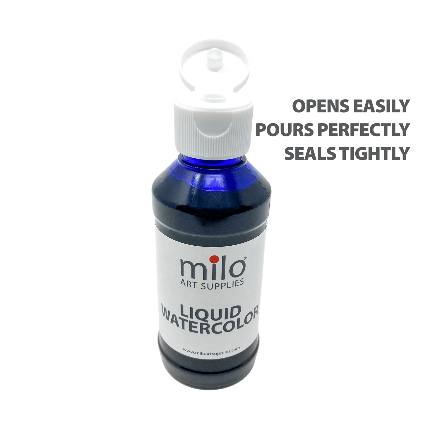Milo Liquid Watercolor Paint 4 oz Bottles Set of 6