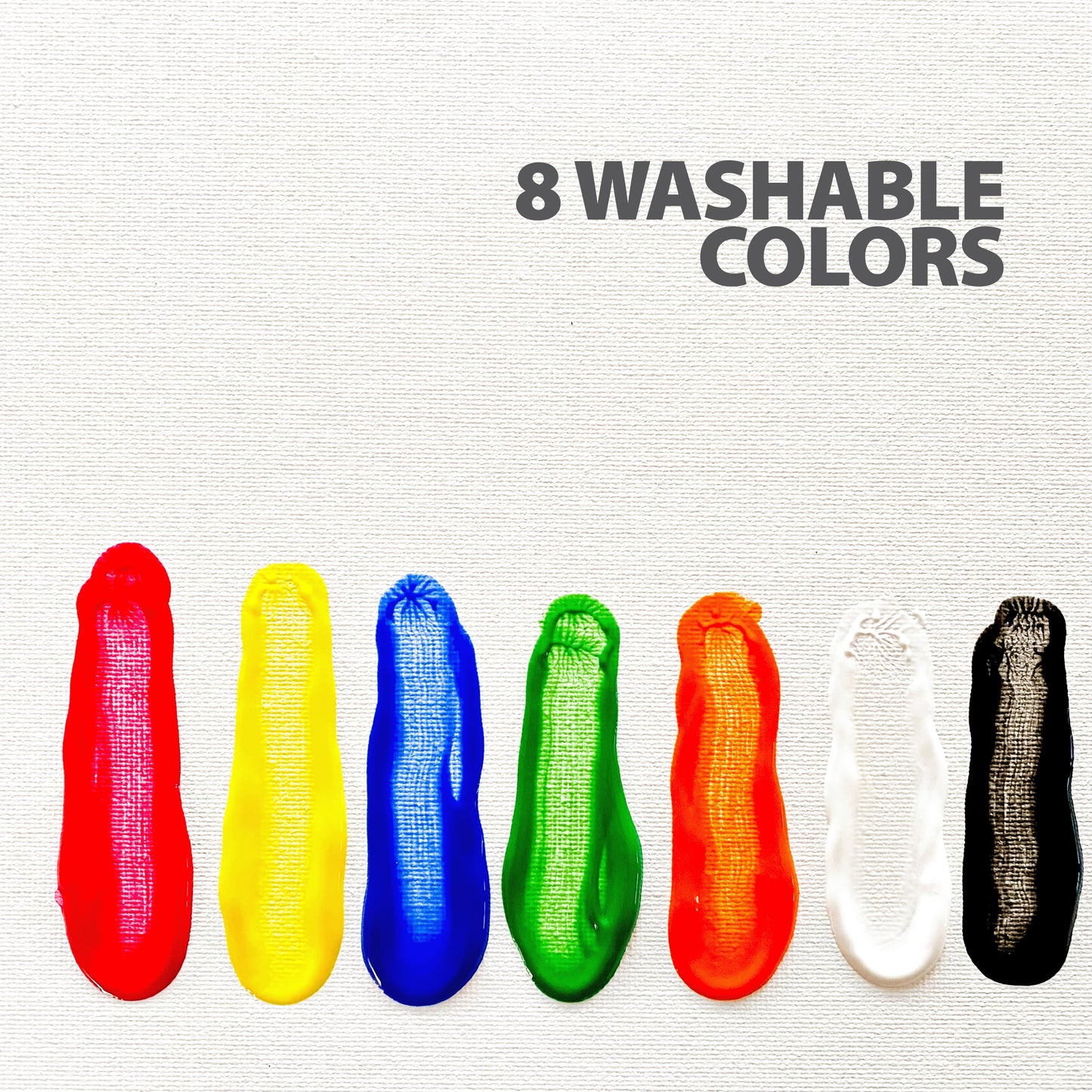 Milo Finger Paint 8 oz Bottles Set of 8