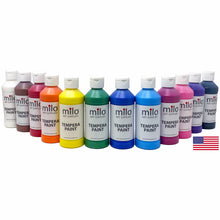 Load image into Gallery viewer, Milo Tempera Paint 8 oz Bottles Set of 12