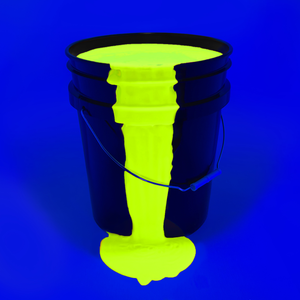 Milo Neon UV Party Paint | 5 Gallon | Neon Yellow