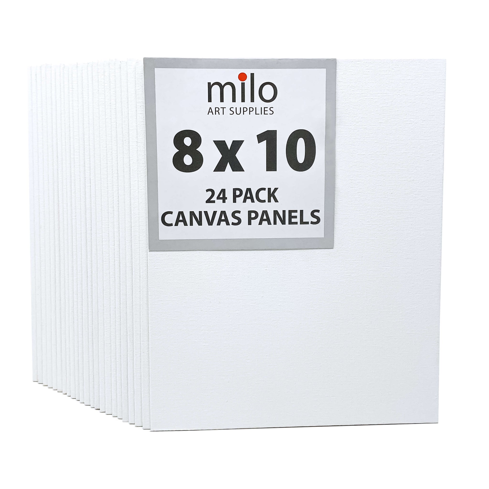 20 Pack Canvases for Painting with 8x10, Painting Canvas for Oil & Acrylic  Paint.