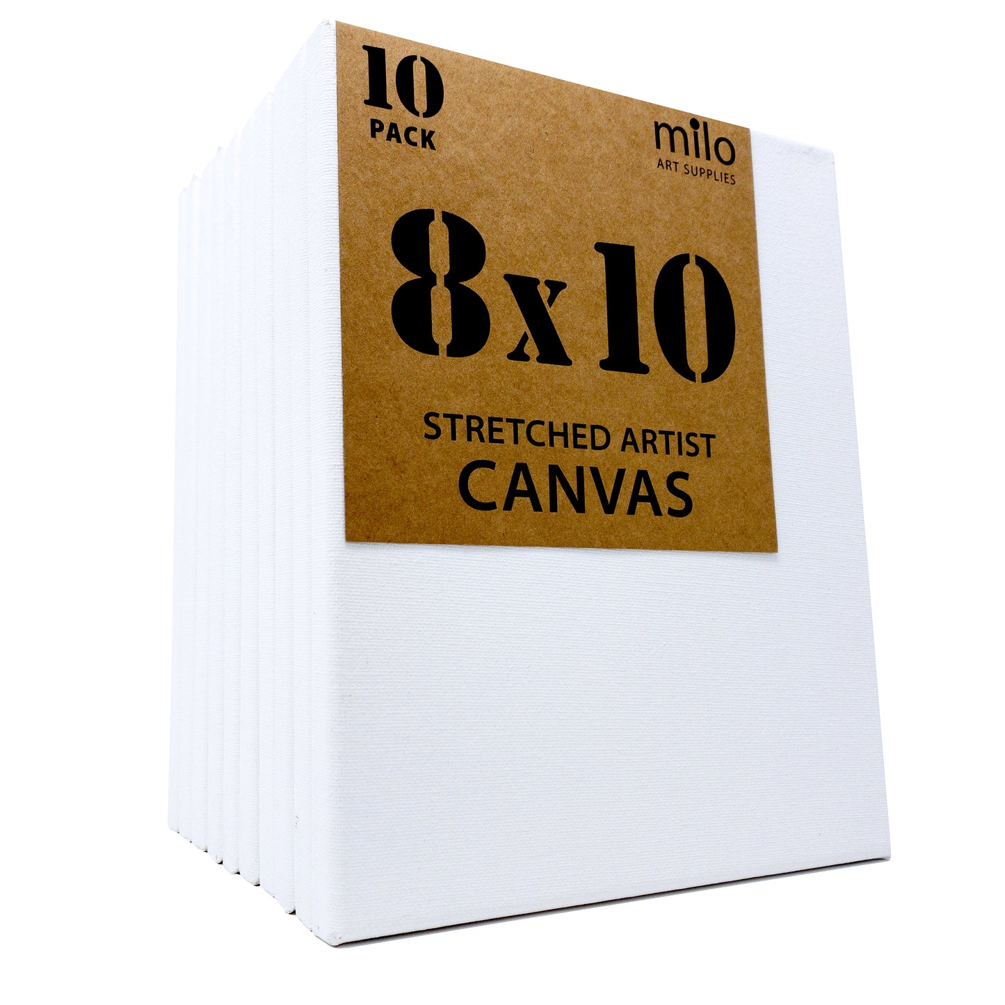8 x 10" Stretched Canvas | Pack of 10