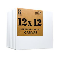 Load image into Gallery viewer, 12 x 12&quot; Stretched Canvas | Pack of  8