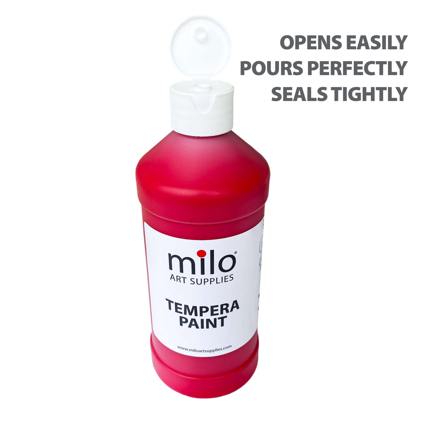 Milo Tempera Paint 16 oz Bottles Set of 8