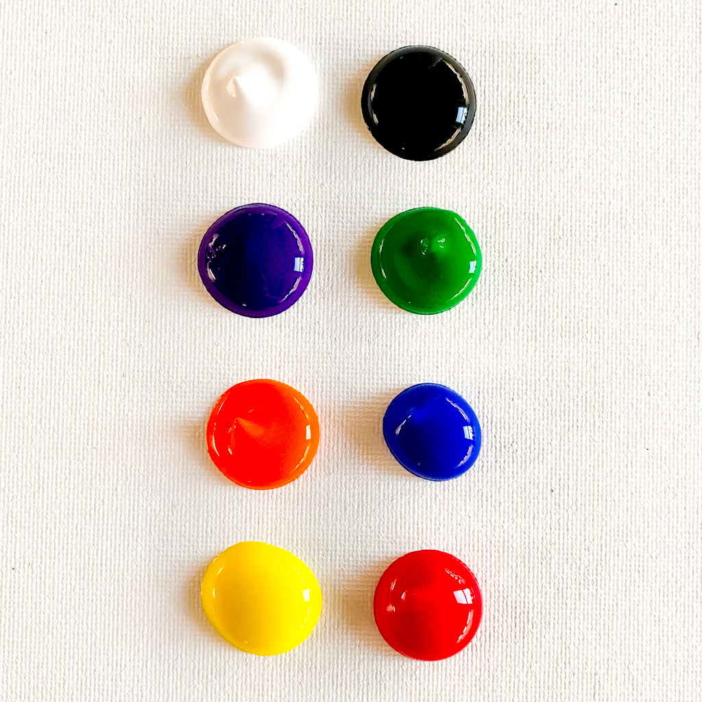 Milo Finger Paint 8 oz Bottles Set of 8