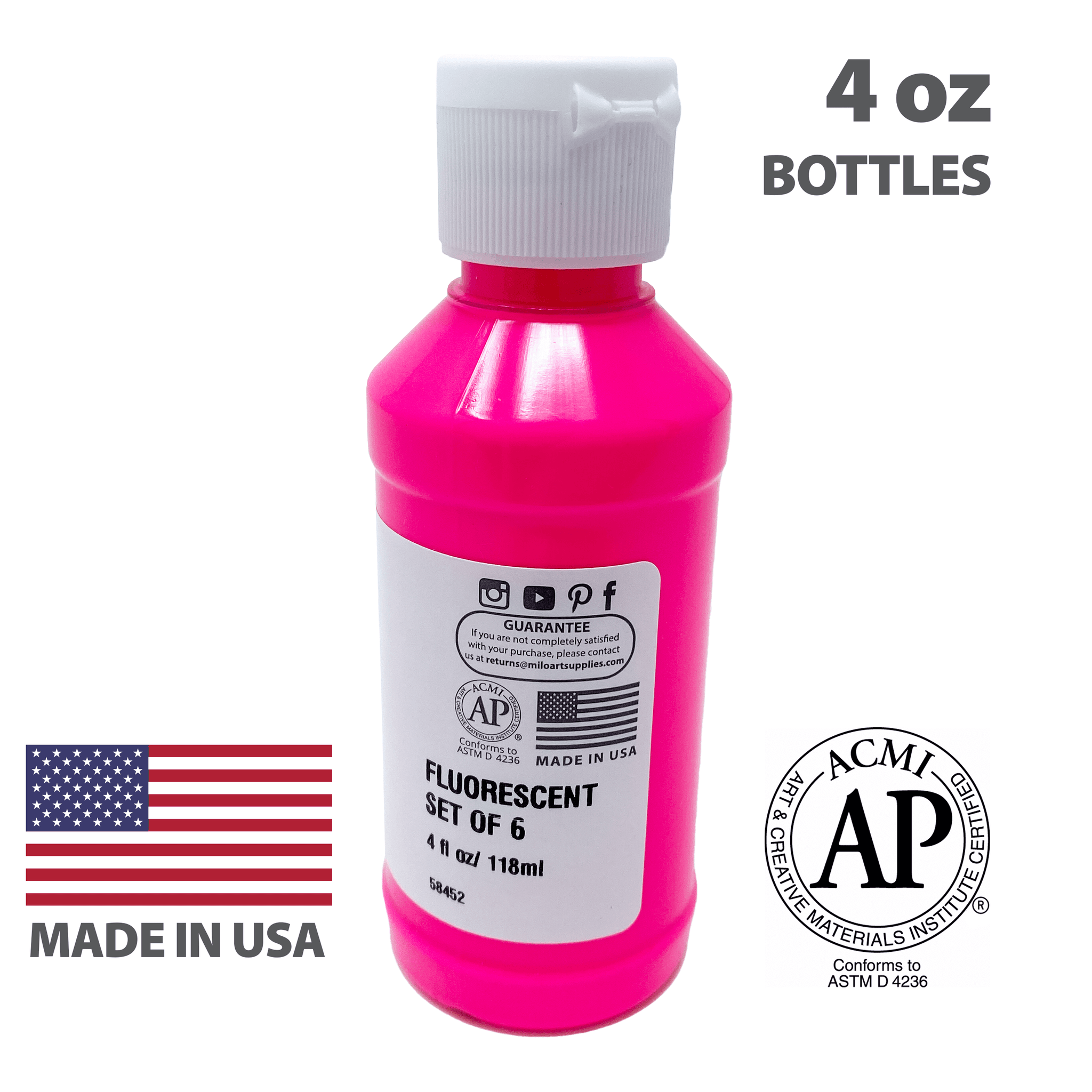 Bismark Acrylic Paint Bottle 75 Ml Purple