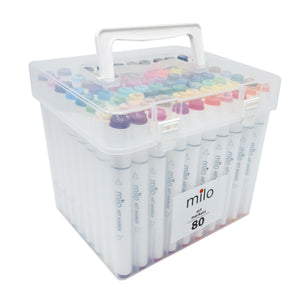 Milo Dual Tip Alcohol Markers | Set of 80